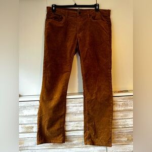 U.S. Polo Assn Corduroy Pants 🤎 36x30 Caramel Stretch Straight